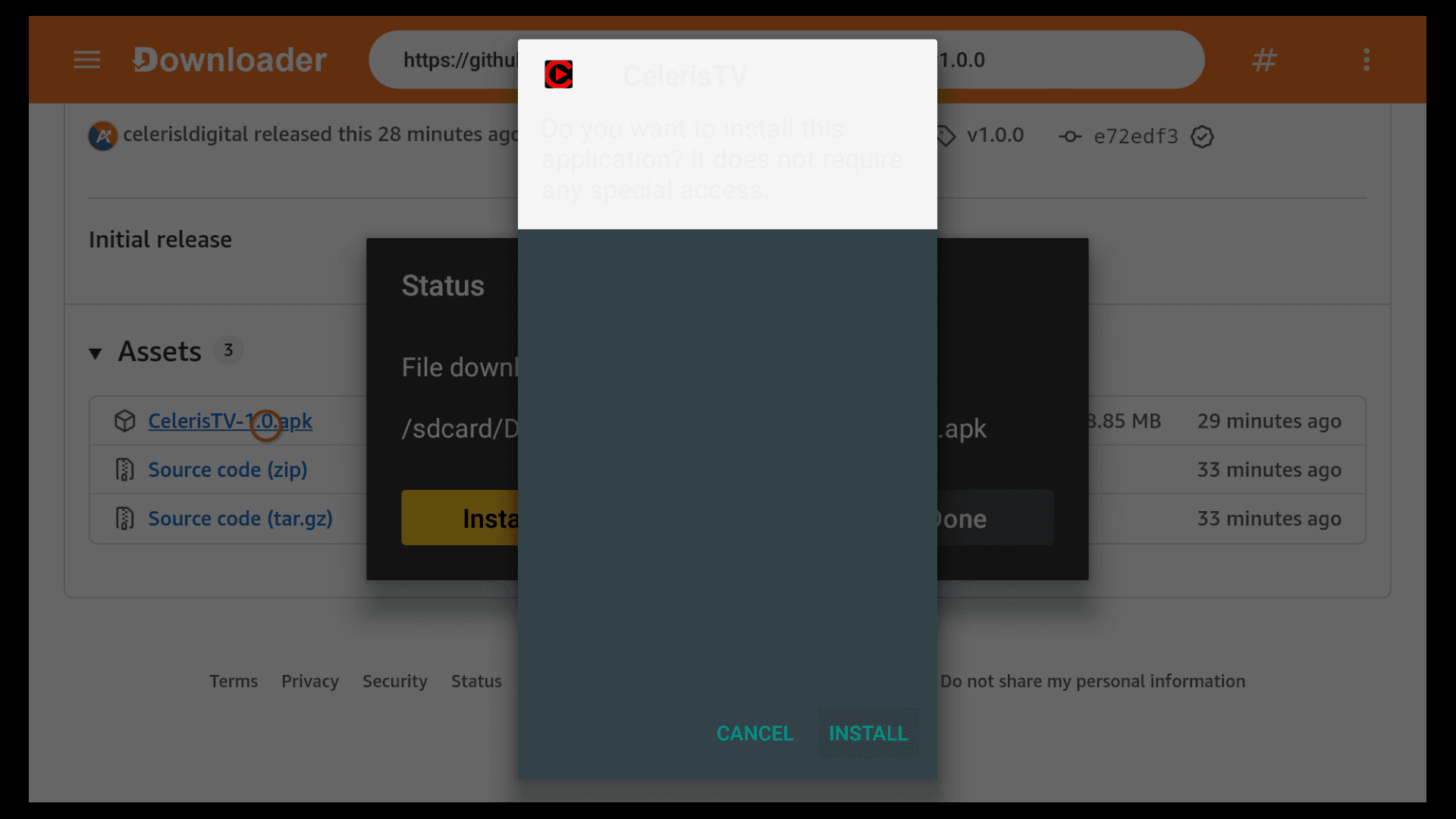 Install APK